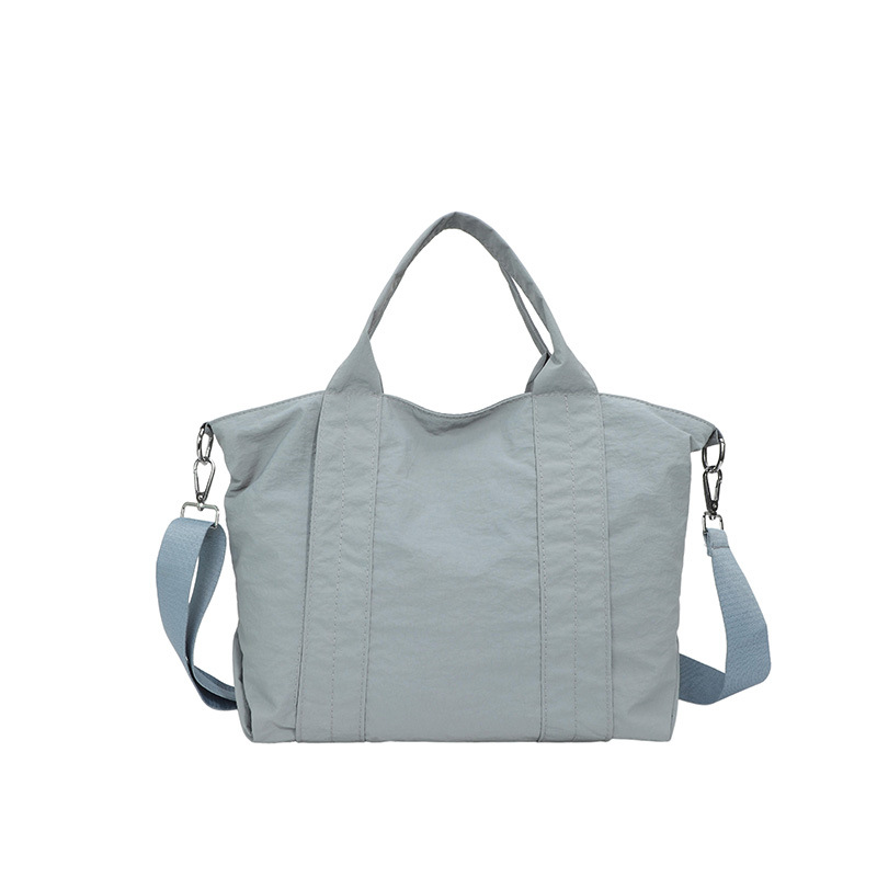 Vertical Stitch Zip Closure Detachable Adjustable Crossbody Strap