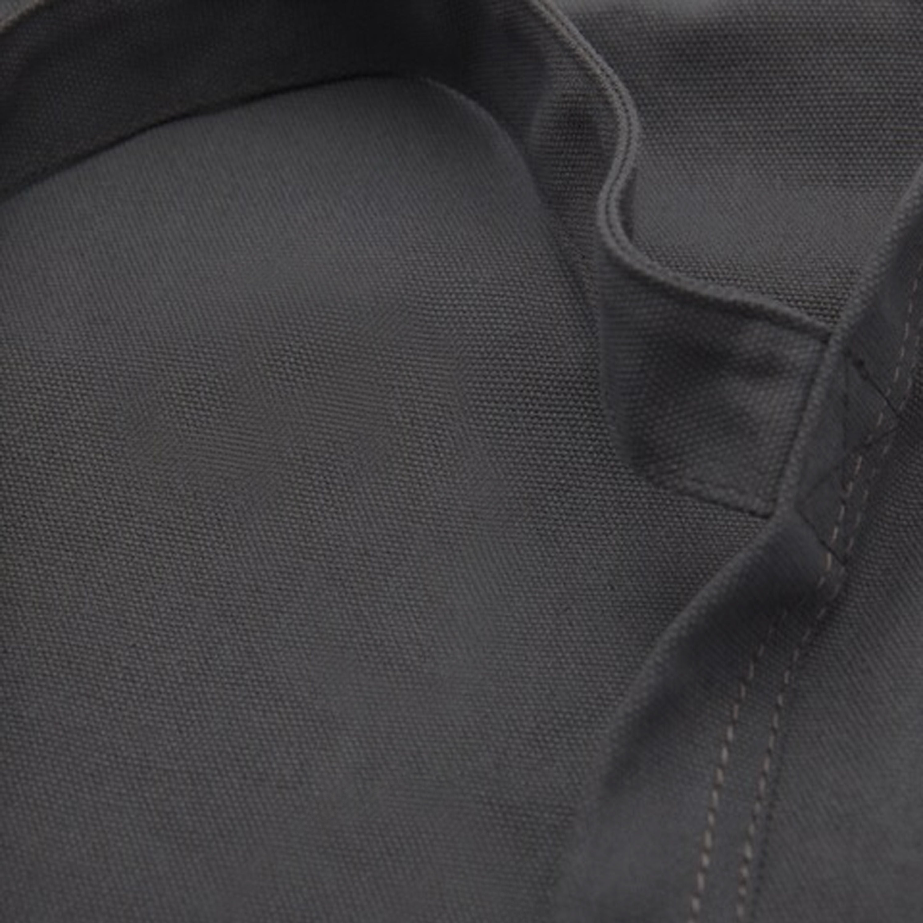 Solid Gray Reinforced Tote Bag, Triangle Stitched Handle Joints Wide Shoulder Straps Open Top Design